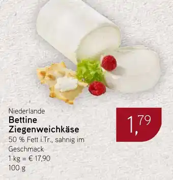 Dornseifer Niederlande Bettine Ziegenweichkäse Angebot