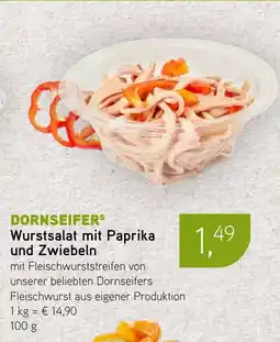 Dornseifer DORNSEIFER Wurstsalat mit Paprika und Zwiebeln Angebot