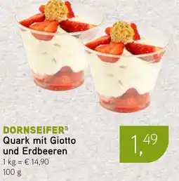 Dornseifer DORNSEIFER Quark mit Giotto und Erdbeeren Angebot