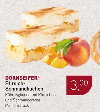Dornseifer DORNSEIFER Pfirsich- Schmandkuchen Angebot