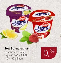 Dornseifer Zott Sahnejoghurt Angebot
