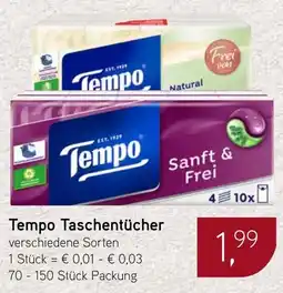 Dornseifer Tempo Taschentücher Angebot