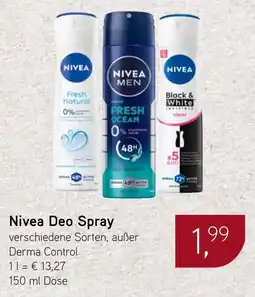 Dornseifer Nivea Deo Spray Angebot