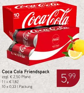 Dornseifer Coca Cola Friendspack Angebot