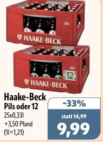 Aktiv Irma Haake-Beck Pils oder 12 Angebot