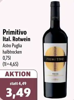 Aktiv Irma Primitivo Ital. Rotwein Angebot