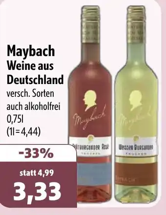 Aktiv Irma Maybach Weine aus Deutschland Angebot