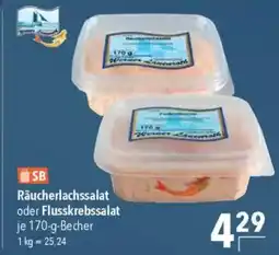 CITTI Markt Räucherlachssalat oder Flusskrebssalat Angebot