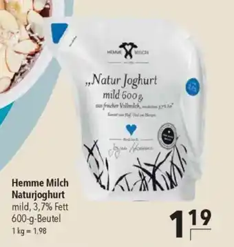 CITTI Markt Hemme Milch Naturjoghurt Angebot