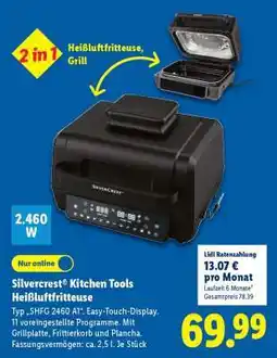 Lidl SILVERCREST KITCHEN TOOLS Heißluftfritteuse Angebot