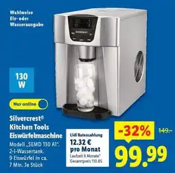 Lidl SILVERCREST KITCHEN TOOLS Eiswürfelmaschine Angebot