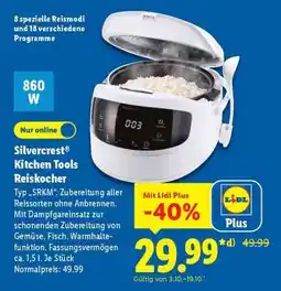 Lidl SILVERCREST KITCHEN TOOLS Reiskocher Angebot