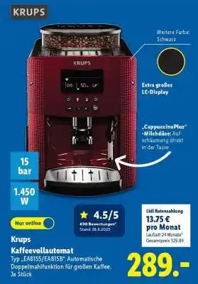 Lidl Kaffeevollautomat Angebot