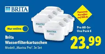 Lidl Brita Wasserfilterkartuschen Angebot