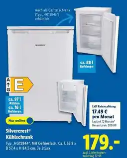 Lidl SILVERCREST Kühlschrank Angebot