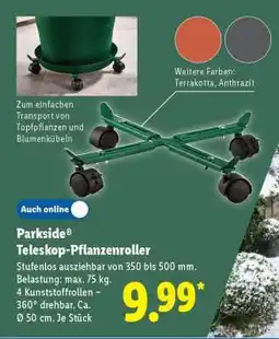 Lidl Parkside Teleskop-Pflanzenroller Angebot