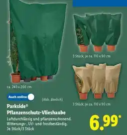 Lidl Parkside Pflanzenschutz-Vlieshaube Angebot