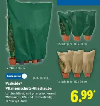 Lidl Parkside Pflanzenschutz-Vlieshaube Angebot