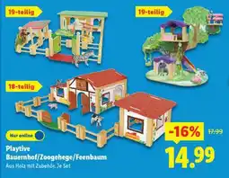 Lidl Playtive Bauernhof/Zoogehege/Feenbaum Angebot