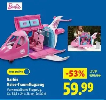 Lidl Barbie Reise-Traumflugzeug Angebot