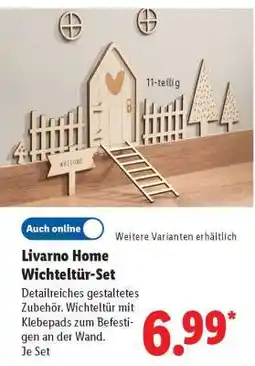 Lidl Livarno Home Wichteltür-Set Angebot