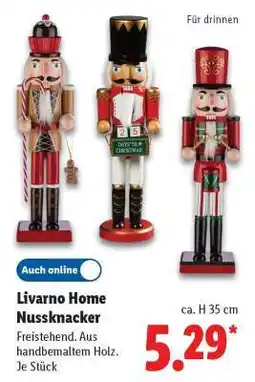 Lidl Livarno Home Nussknacker Angebot