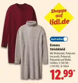 Lidl Esmara Strickkleid Angebot