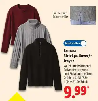 Lidl Esmara Strickpullover/-troyer Angebot