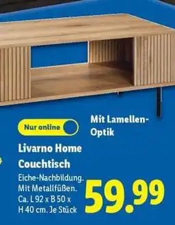 Lidl LIVARNO home Couchtisch Angebot