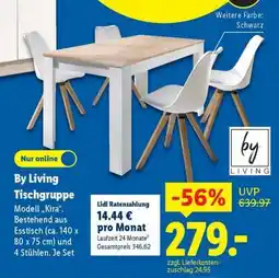 Lidl By Living Tischgruppe Angebot