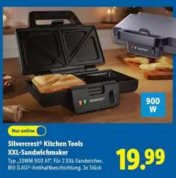 Lidl Silvercrest Kitchen Tools XXL-Sandwichmaker Angebot