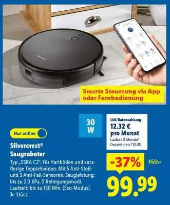 Lidl SILVERCREST Saugroboter Angebot