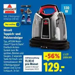 Lidl Bissell Teppich- und Polsterreiniger Angebot
