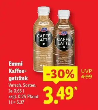 Lidl Emmi Kaffeegetränk Angebot