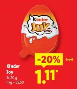 Lidl kinder Joy Angebot