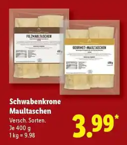 Lidl Schwabenkrone Maultaschen Angebot