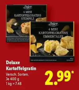 Lidl Deluxe Kartoffelgratin Angebot