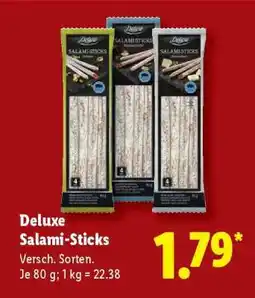 Lidl Deluxe Salami-Sticks Angebot