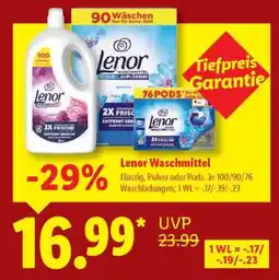 Lidl Lenor Waschmittel Angebot