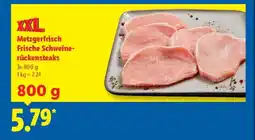 Lidl Metzgerfrisch Frische Schweinerückensteaks Angebot
