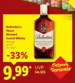 Lidl Ballantine’s Finest Blended Scotch Whisky Angebot