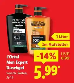 Lidl L'ORÉAL Men Expert Duschgel Angebot