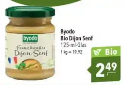 CITTI Markt Byodo Bio Dijon Senf Angebot
