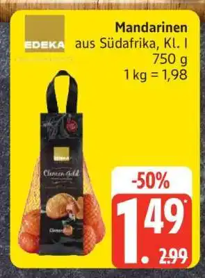 Edeka Mandarinen Angebot