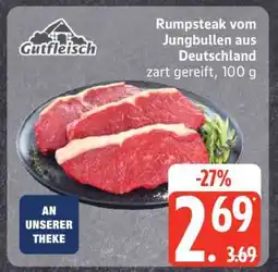 Edeka Rumpsteak vom Jungbullen aus Deutschland Angebot