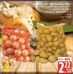 Edeka Speisezwiebeln oder Speisekartoffeln Angebot