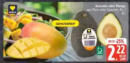 Edeka Avocado oder Mango Angebot