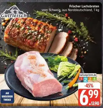 Edeka Frischer Lachsbraten Angebot