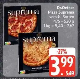 Edeka Dr. Oetker Pizza Suprema Angebot