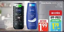 Edeka Nivea Dusche, versch. Sorten Angebot
